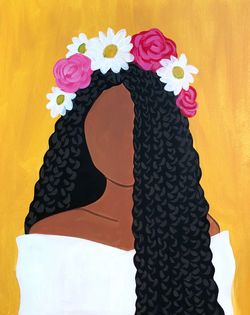 Blossoming Beauty Girl- Muse Paintbar