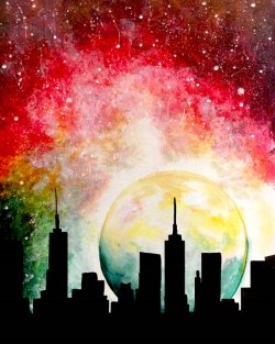 City Moon- Muse Paintbar