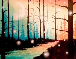 Forest Magic- Muse Paintbar