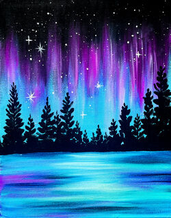 Jeweled Aurora- Muse Paintbar