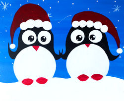 Peppy Penguins- Muse Paintbar