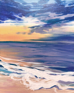 Seaside Sunrise- Muse Paintbar