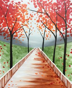 Fall Stroll- Muse Paintbar