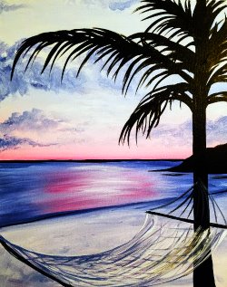 Palm Tree Breeze- Muse Paintbar