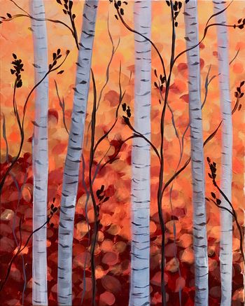 Canvas Painting Class on 10/05 at Muse Paintbar NYC - Tribeca