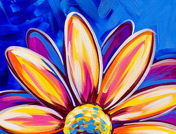 Canvas Painting Class on 02/22 at Muse Paintbar Richmond