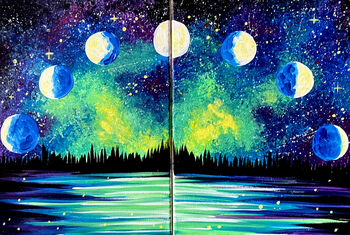 Couple's Paint Night on 10/18 at Muse Paintbar Milford