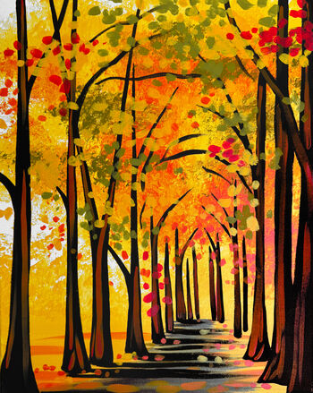 Canvas Painting Class on 11/16 at Muse Paintbar NYC - Tribeca