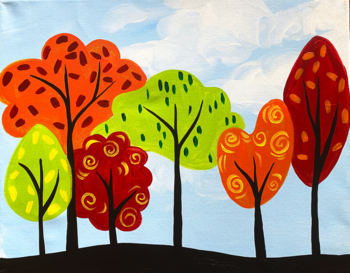 Canvas Painting Class on 09/22 at Muse Paintbar Patriot Place