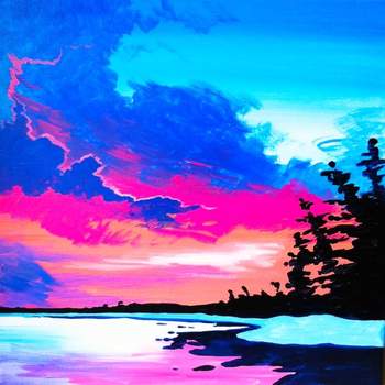 Canvas Painting Class on 06/30 at Muse Paintbar West Hartford