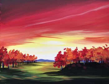 Canvas Painting Class on 11/04 at Muse Paintbar Patriot Place