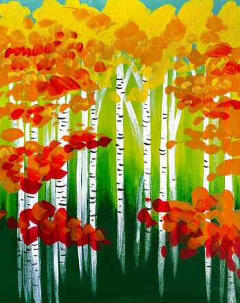 Canvas Painting Class on 09/27 at Muse Paintbar Milford