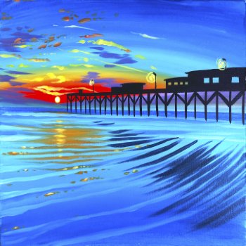 Canvas Painting Class on 06/24 at Muse Paintbar West Hartford