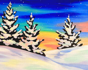 Canvas Painting Class on 12/27 at Muse Paintbar Assembly Row