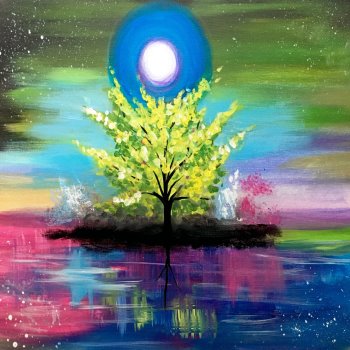Canvas Painting Class on 06/28 at Muse Paintbar West Hartford