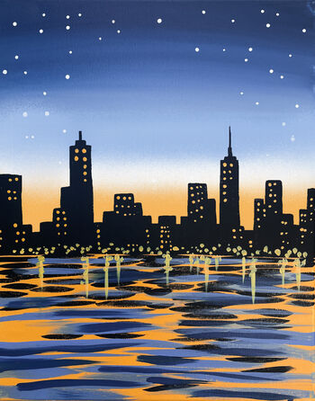 Couple's Paint Night on 06/28 at Muse Paintbar NYC - Tribeca