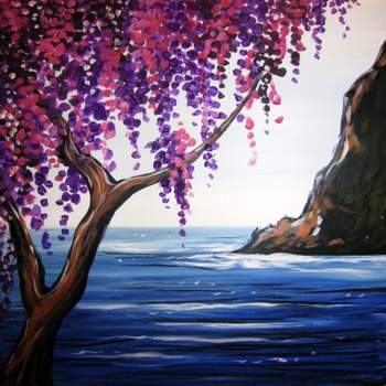 Canvas Painting Class on 06/20 at Muse Paintbar NYC - Tribeca