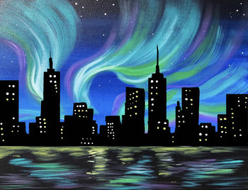 Canvas Painting Class on 09/23 at Muse Paintbar NYC - Tribeca