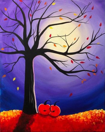 Canvas Painting Class on 10/26 at Muse Paintbar Assembly Row