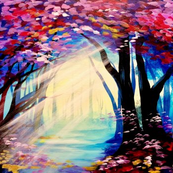 Canvas Painting Class on 03/05 at Muse Paintbar Gainesville