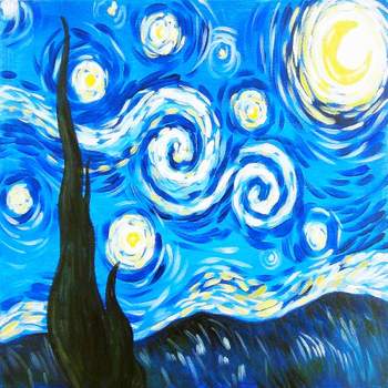 Canvas Painting Class on 09/21 at Muse Paintbar Assembly Row