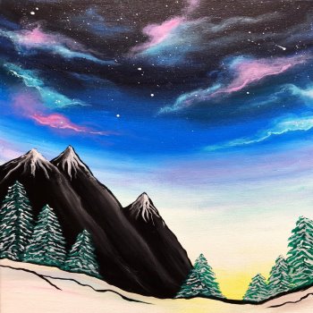 Canvas Painting Class on 01/05 at Muse Paintbar Providence