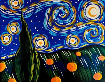 Couple's Paint Night on 10/31 at Muse Paintbar Assembly Row