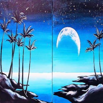 Couple's Paint Night on 06/28 at Muse Paintbar West Hartford