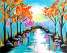 Canvas Painting Class on 09/01 at Muse Paintbar Garden City