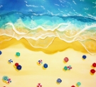 Canvas Painting Class on 07/06 at Muse Paintbar NYC - Tribeca