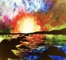 Canvas Painting Class on 07/31 at Muse Paintbar NYC - Tribeca