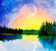 Canvas Painting Class on 06/05 at Muse Paintbar West Hartford