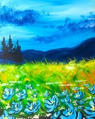 Canvas Painting Class on 07/12 at Muse Paintbar NYC - Tribeca