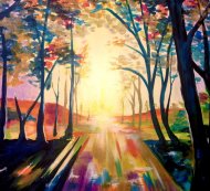 Canvas Painting Class on 11/21 at Muse Paintbar NYC - Tribeca