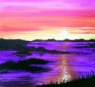 Canvas Painting Class on 10/19 at Muse Paintbar The Battery