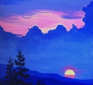 Canvas Painting Class on 07/19 at Muse Paintbar NYC - Tribeca
